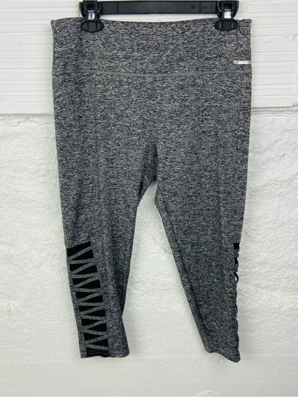 Performance JGX High-Waist Heather Gray Active cropped Leggings size XL